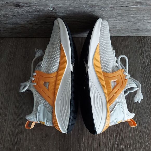 Puma Pacer 23 GS Silver Mist / Clementine Running Athletic Shoes 5.5 - Picture 6 of 8